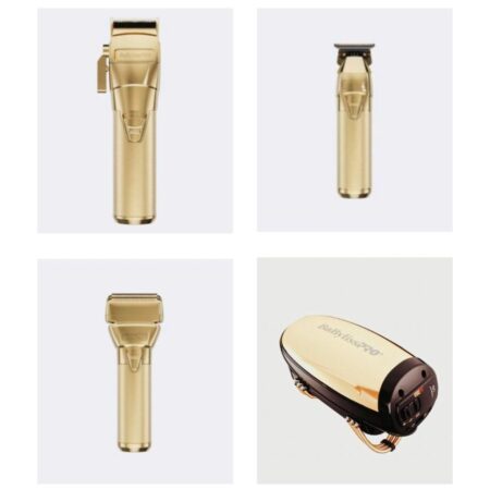 Babylisspro 4pc GOLD FXONE Combo by IBS - FXONE Clipper FX899G