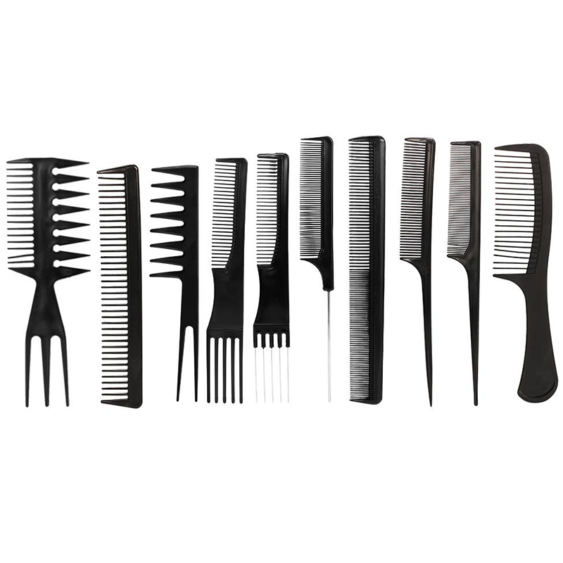 looks 10 Pcs Hair Styling Comb Set