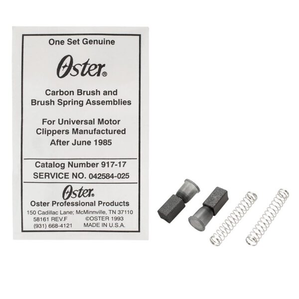 oster carbon brush and brush spring assemblies- classic 76