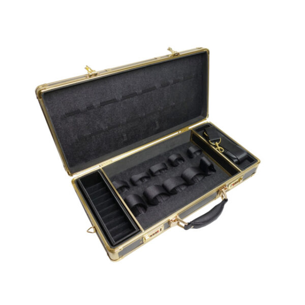 HairArt Barber Case Gold and Black