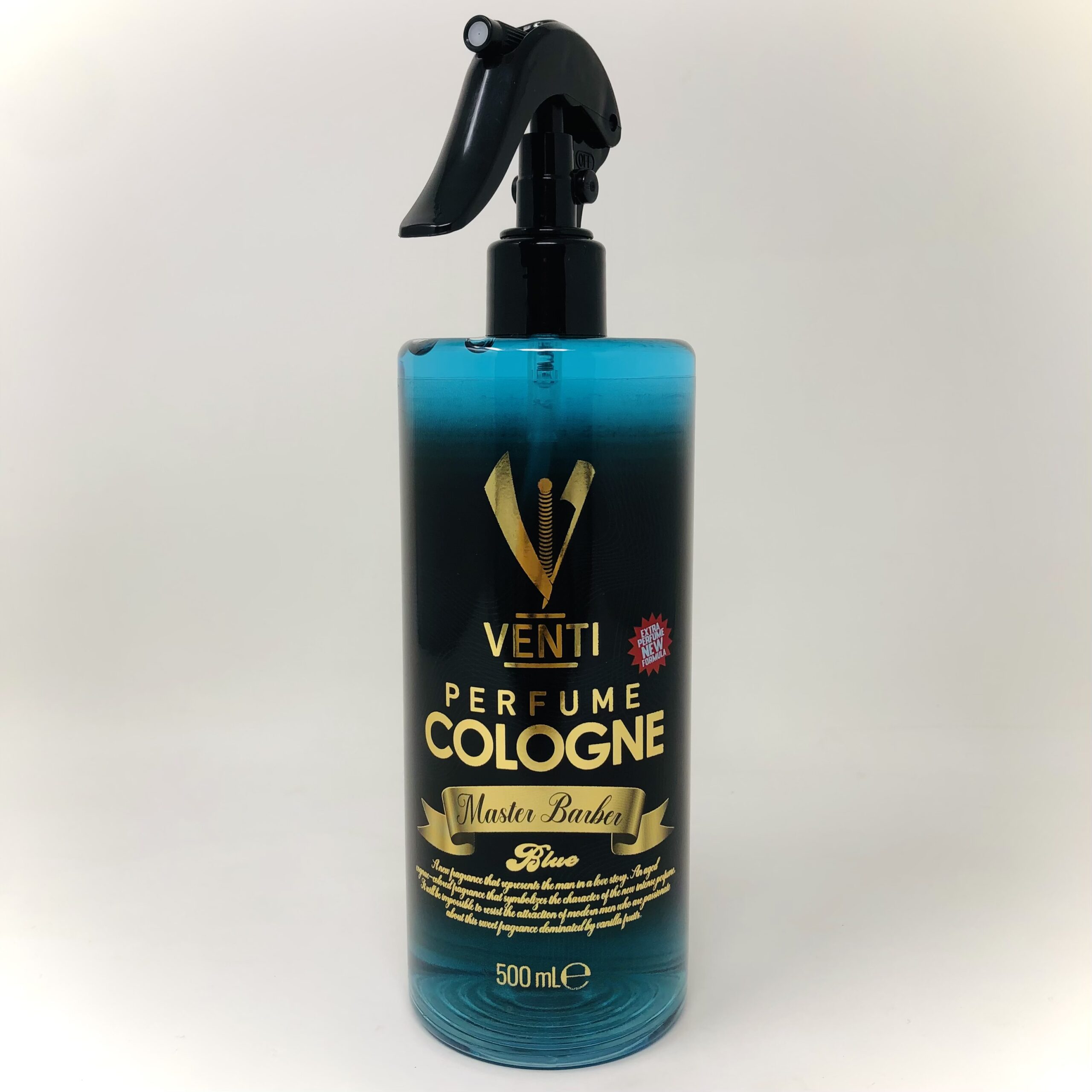Venti Aftershave Cologne Master Barber 16.9 fl oz blue
