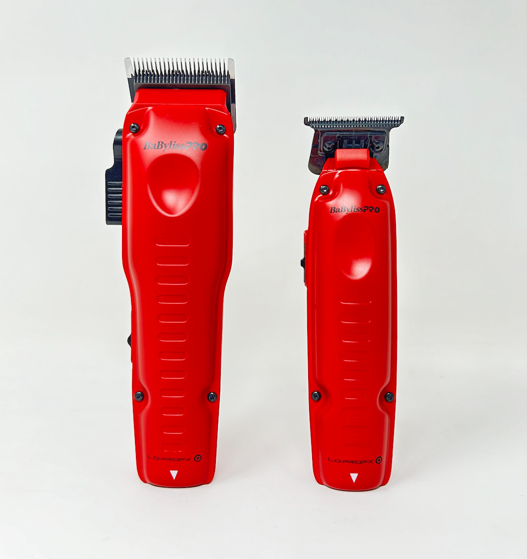 BABYLISSPRO 2pcs FXONE RED LO-PROFX CORDLESS COMBO by IBS - CLIPPER FX829MR