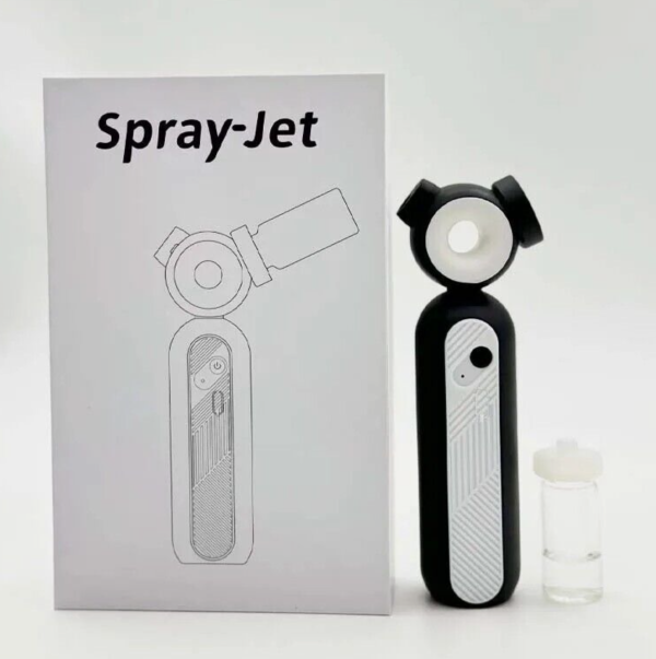 IdealBarberSupply | MISTER SPRAY  JET-BLACK/WHITE