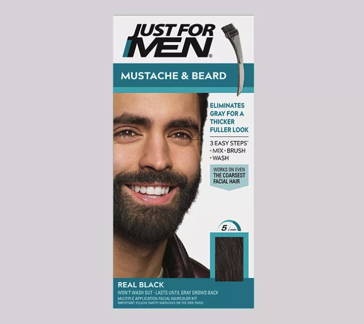 Just For Men Mustache & Beard - Real Black