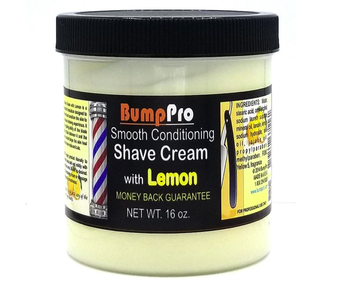 IdealBarberSupply | BumpPRO SMOOTH CONDITIONING SHAVE CREAM WITH LEMON 16oz