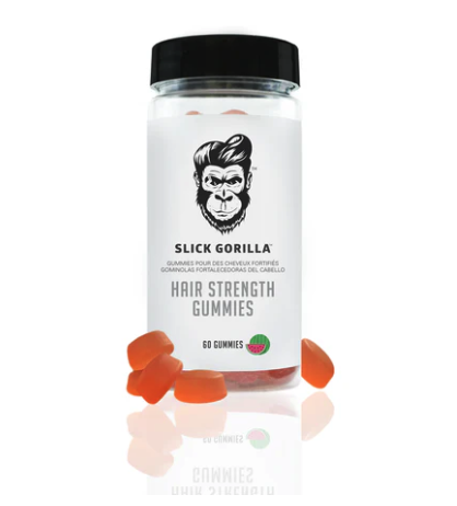 SLICK GORILLA Hair Strength Biotin Gummies - 60ct