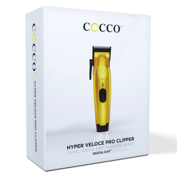 Cocco Hyper Veloce Professional Brushless High Torque Cordless Clipper - Yellow