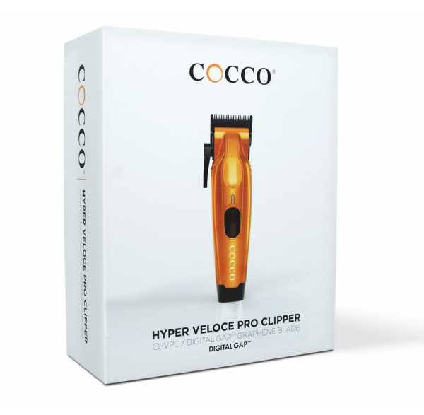 Cocco Hyper Veloce Professional Brushless High Torque Cordless Clipper - Orange