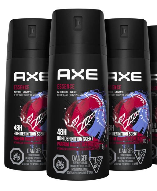 AXE Men’s Body Spray Deodorant Essence - Pack of 3