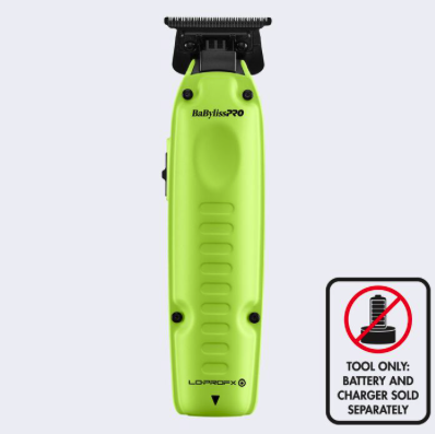 BABYLISSPRO® FXONE™ LO-PROFX LIMITED EDITION NEON YELLOW TRIMMER (TOOL ONLY) - FX729NYLT