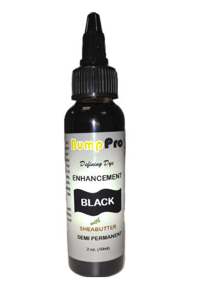 BumpPro Defining Dye -- BLACK For Airbrush Compressors 2oz.