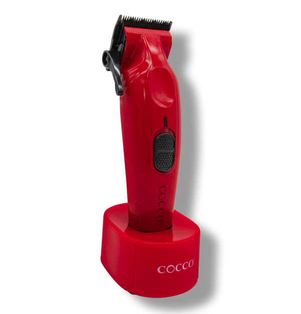 Cocco Hyper Veloce Professional Brushless High Torque Cordless Clipper - Red