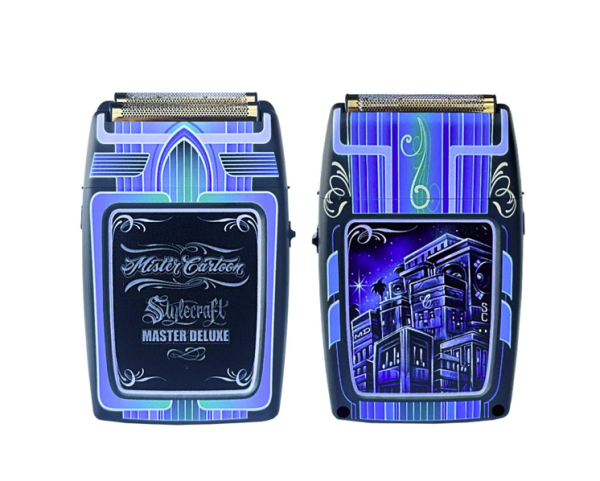 StyleCraft S|C REBEL SHAVER – MR. CARTOON LIMITED EDITION PROFESSIONAL CORDLESS SHAVER - SC809M