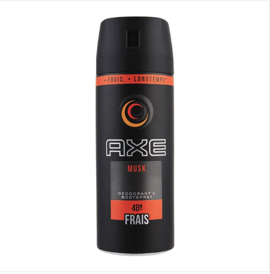 AXE Men's Body Spray Deodorant  Musk 150ML