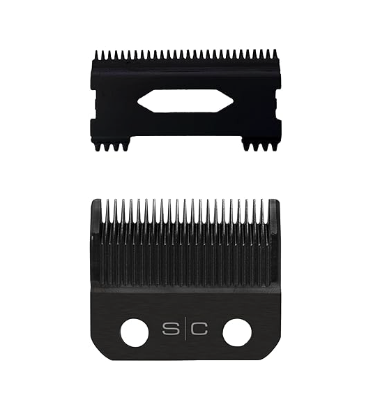 StyleCraft Fixed DLC Taper Blade + DLC Shallow Tooth 2.0 Cutter Clipper Blade SC539B