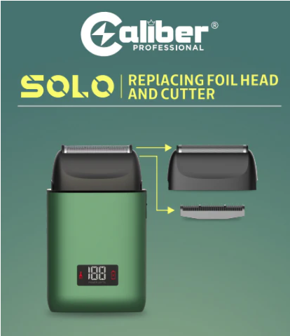 Caliber Replacement Foil Head and Cutters - Caliber SOLO Shaver