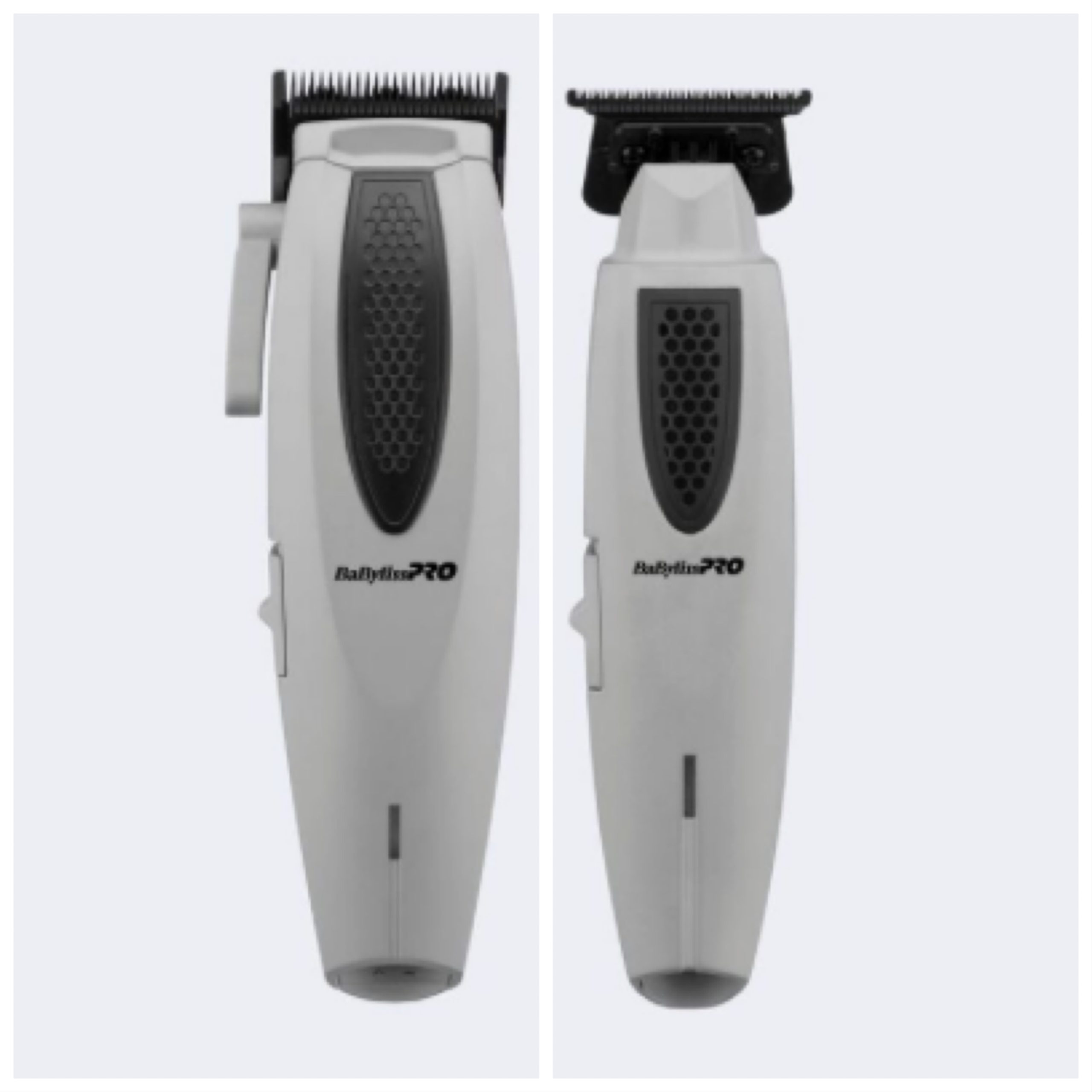 BaBylissPRO® LithiumFX+ Limited Edition Grey Ergonomic Clipper &Trimmer Combo By IBS