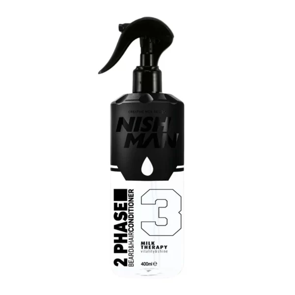 NISHMAN BEARD & HAIR 2 PHASE CONDITIONER 03 MILK THERAPY 400ML