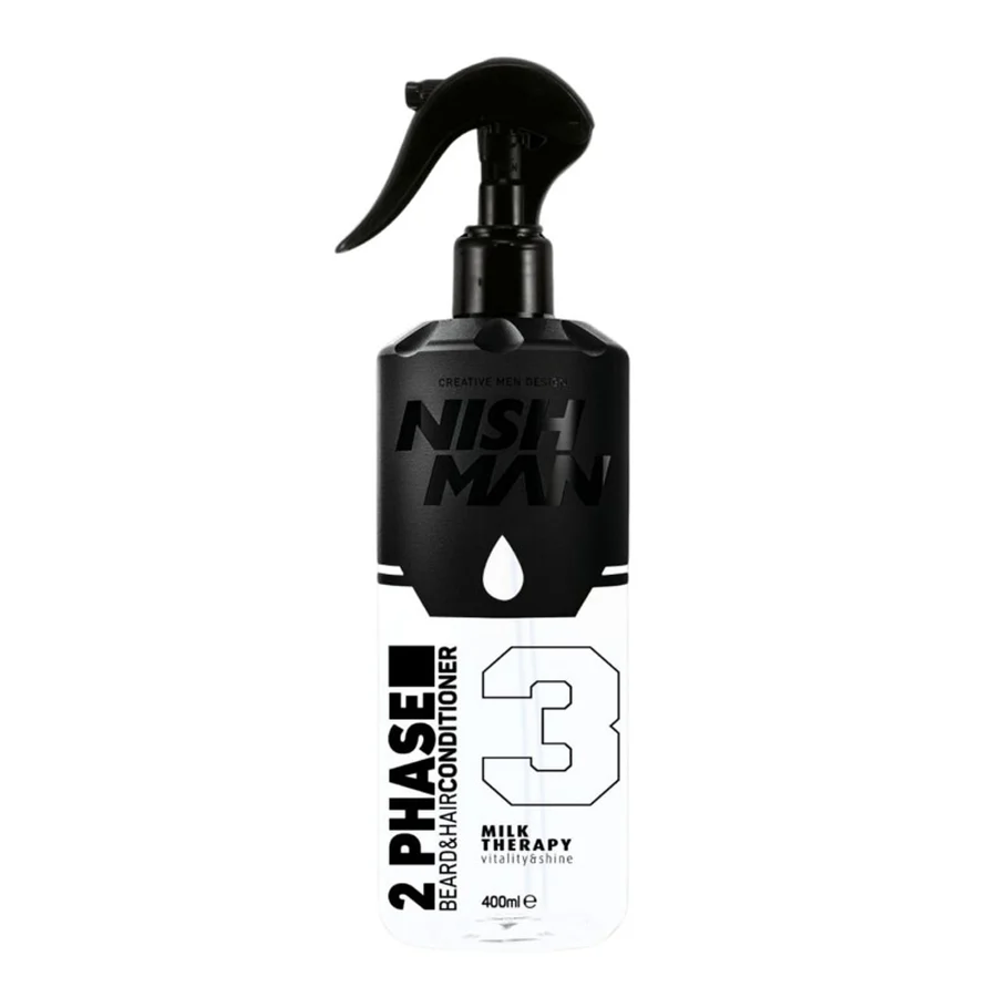 NISHMAN BEARD & HAIR 2 PHASE CONDITIONER 03 MILK THERAPY 400ML