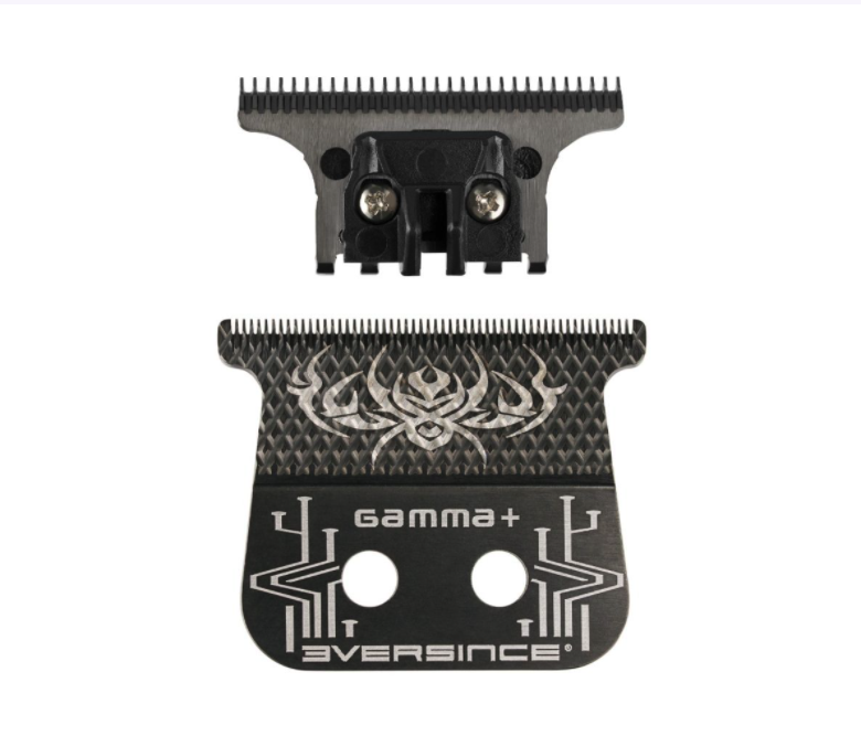 Gamma+ 3Versince ES6 Trimmer Blade Set Diamond Cut DLC Wide Blade with DLC 
