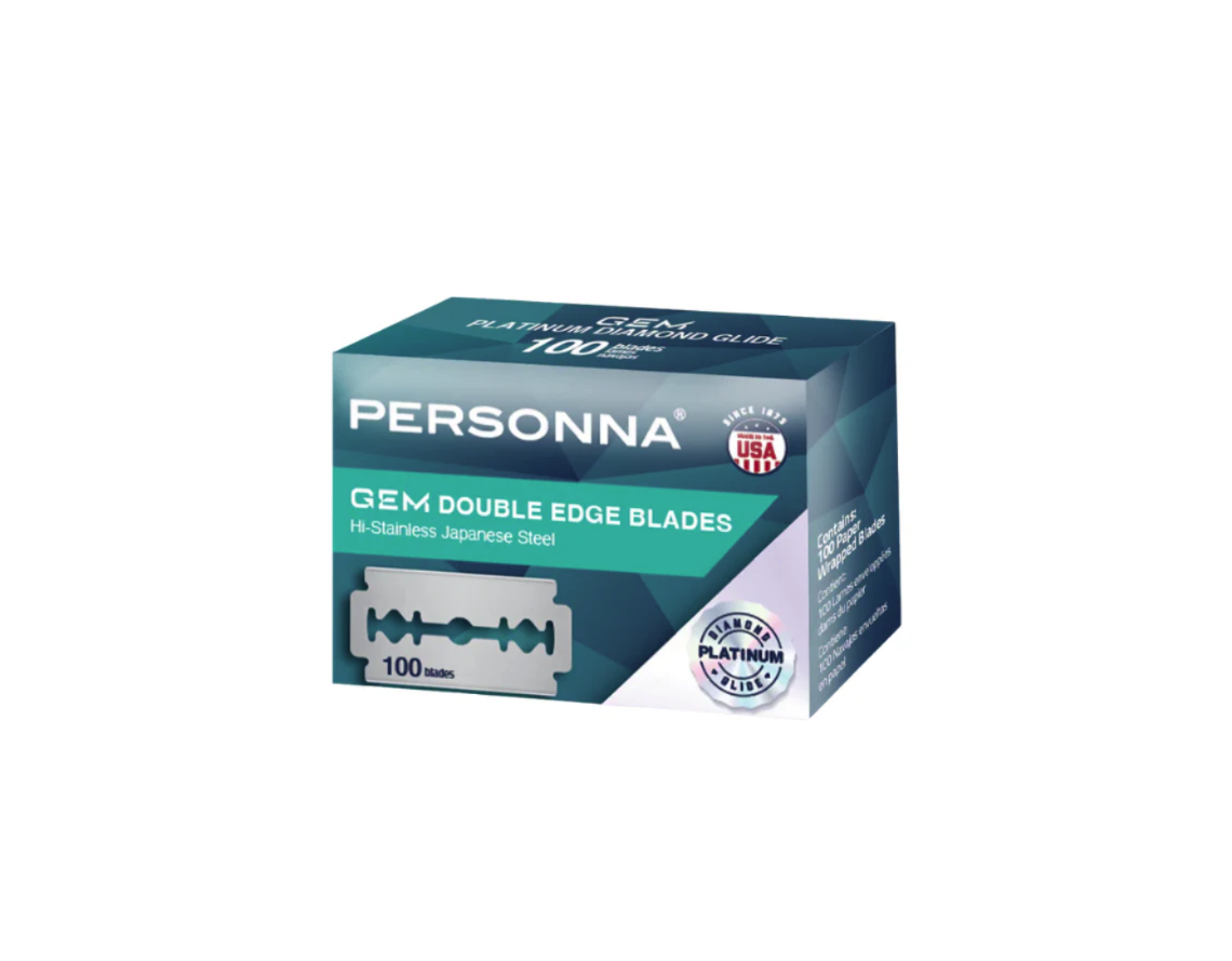 Personna GEM Double Edge Blades 100 CT