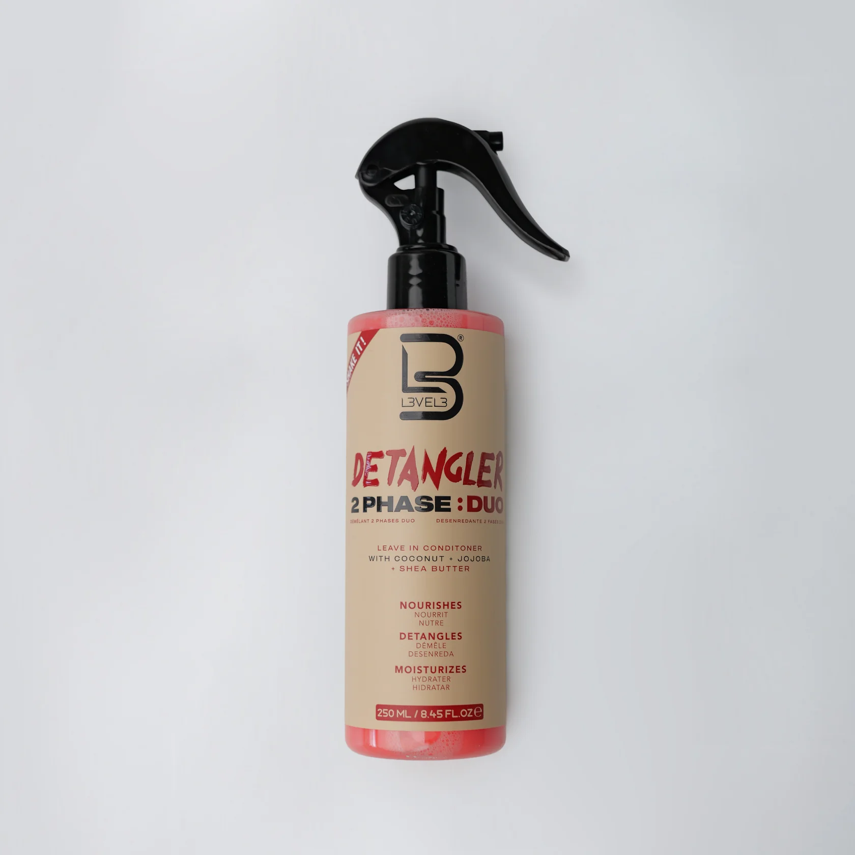 L3VEL3™ 2 Phase Detangler Spray 250ml