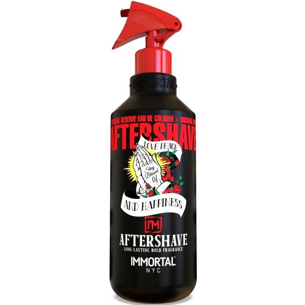 Immortal NYC Love Peace and Happiness Stay Blessed Aftershave 04 16.9 oz