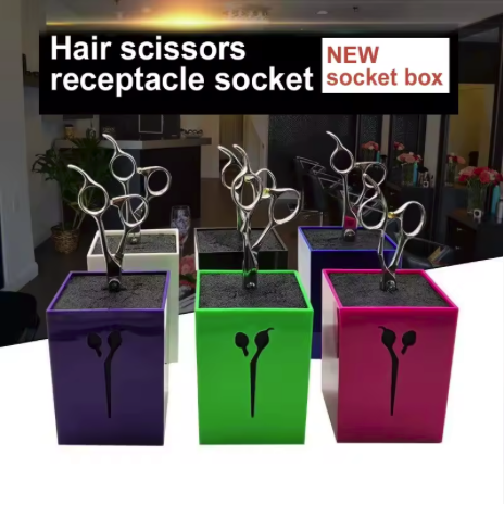 Professional Hair Salon Hairdressing Scissors Box Hairdresser Hairpin Comb Organizer Case Barbershop Styling Tools Accessories 6 colors available