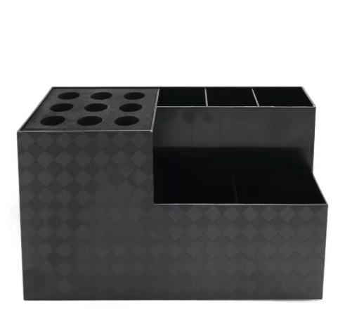 Barber Tools Holder Multifunctional Anti Slip Detachable Hair Comb Scissors Rack Hairdressing Tools Box Barbershop Accessories