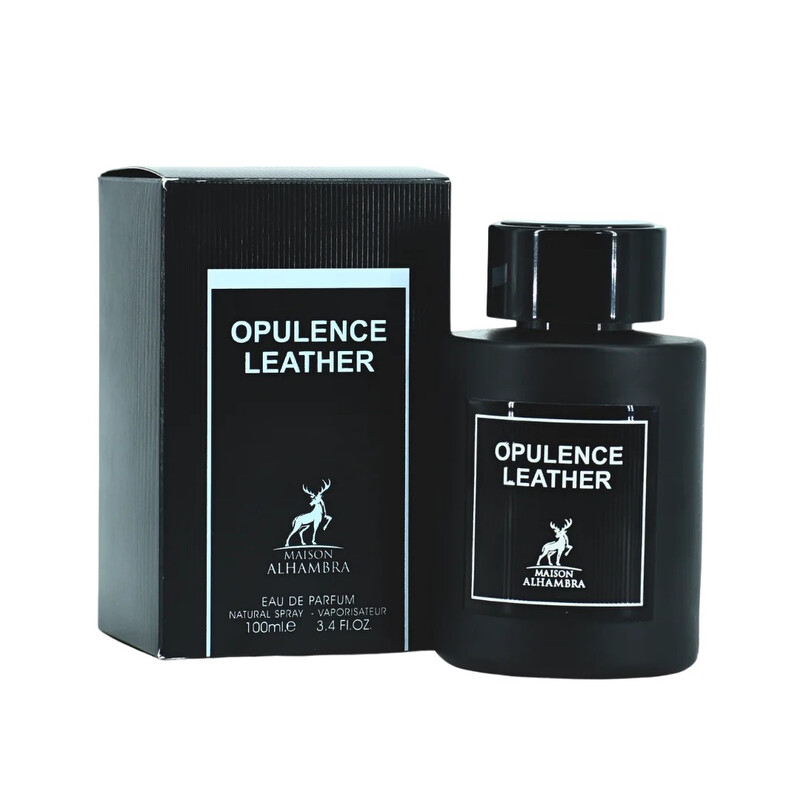 MAISON ALHAMBRA Opulence Leather EDP 3.4 oz/100ml - Men Cologne